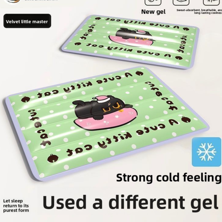 Oxford cloth gel pet cooling mat, detail photo 15
