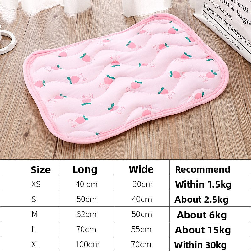 Lightweight summer pet pad with fun prints, product detail photo
