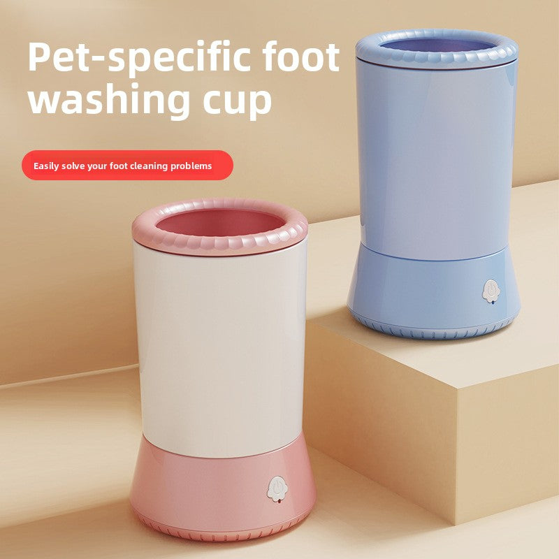 Automatic Dog Paw Cleaner, Rechargeable No-Rub Electric Paw Washer