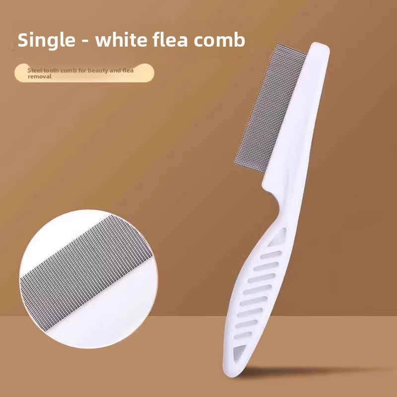 Rechargeable Pet Spray Grooming Comb with Deodorising Mist