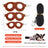 Escape-resistant faux leather lead for sugar gliders and hamsters, product image 2