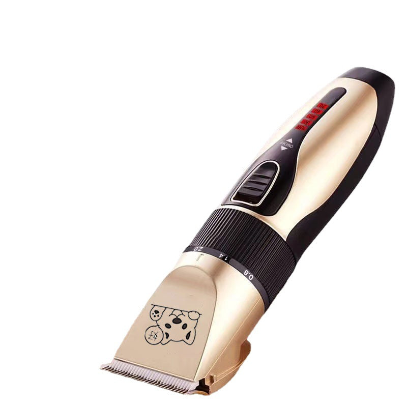 Cordless Dog Hair Trimmer and Paw Shaver Set, Low Noise Ceramic