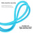 Bright nylon dog lead in vivid colour, product image 3
