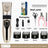 Cordless Pet Hair Trimmer, 6500 RPM with Comb and Scissor Options