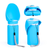 Portable Pet Travel Water Bottle with Food Container