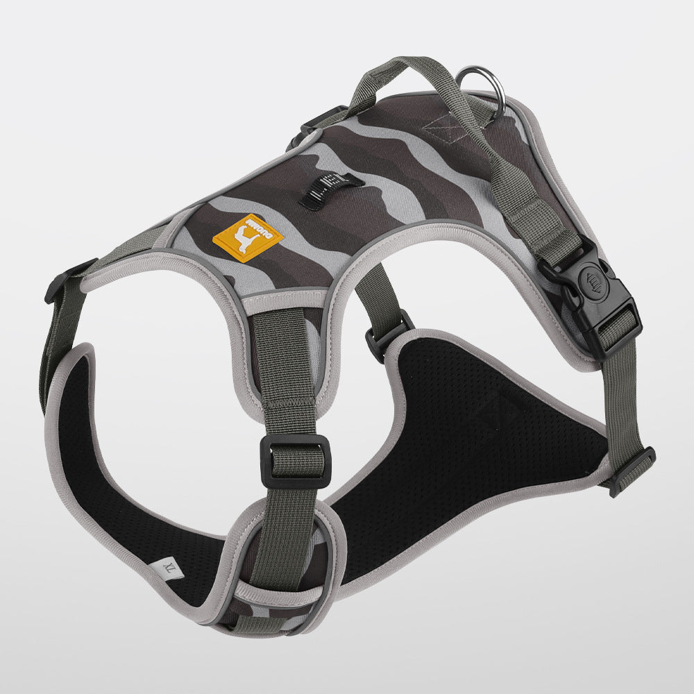 Padded Oxford reflective dog harness, 4 sizes available