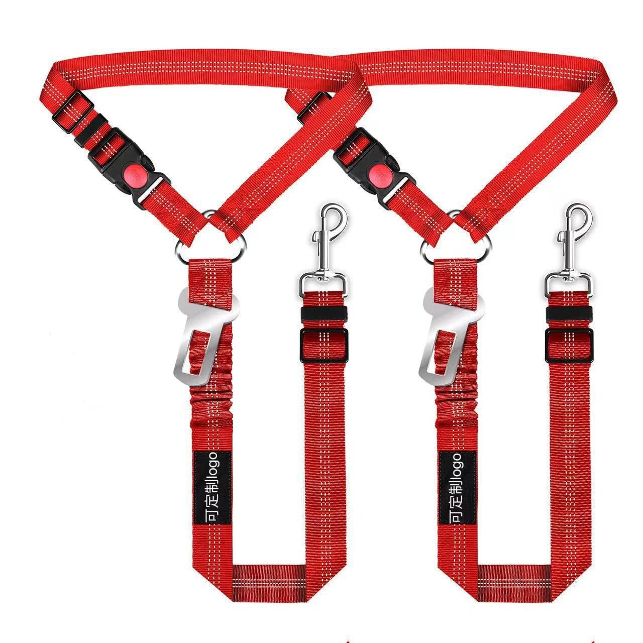 Shock-absorbing bungee lead for large dogs, available from Pet Royale UK