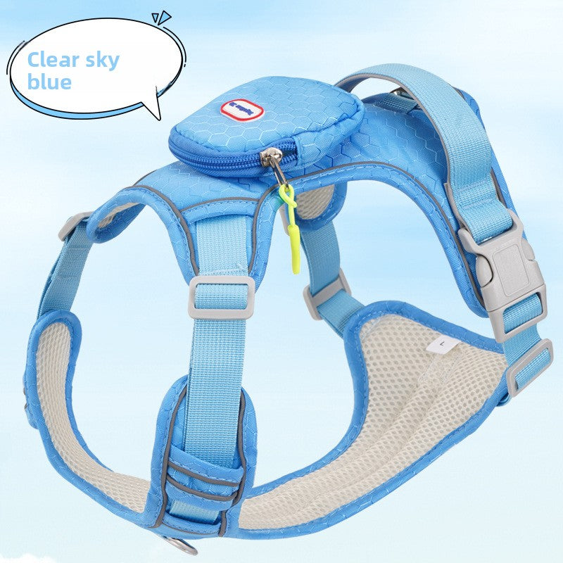 Reflective harness for medium to giant dogs, main product photo