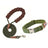 Padded dog collar with cotton lining, 3 sizes available