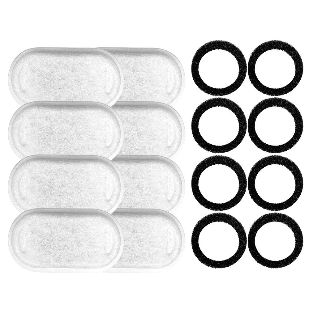 Pet water fountain filter cartridge
