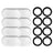 Pet water fountain filter cartridge