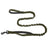 Adjustable nylon slip training lead for dogs in 10 colour options