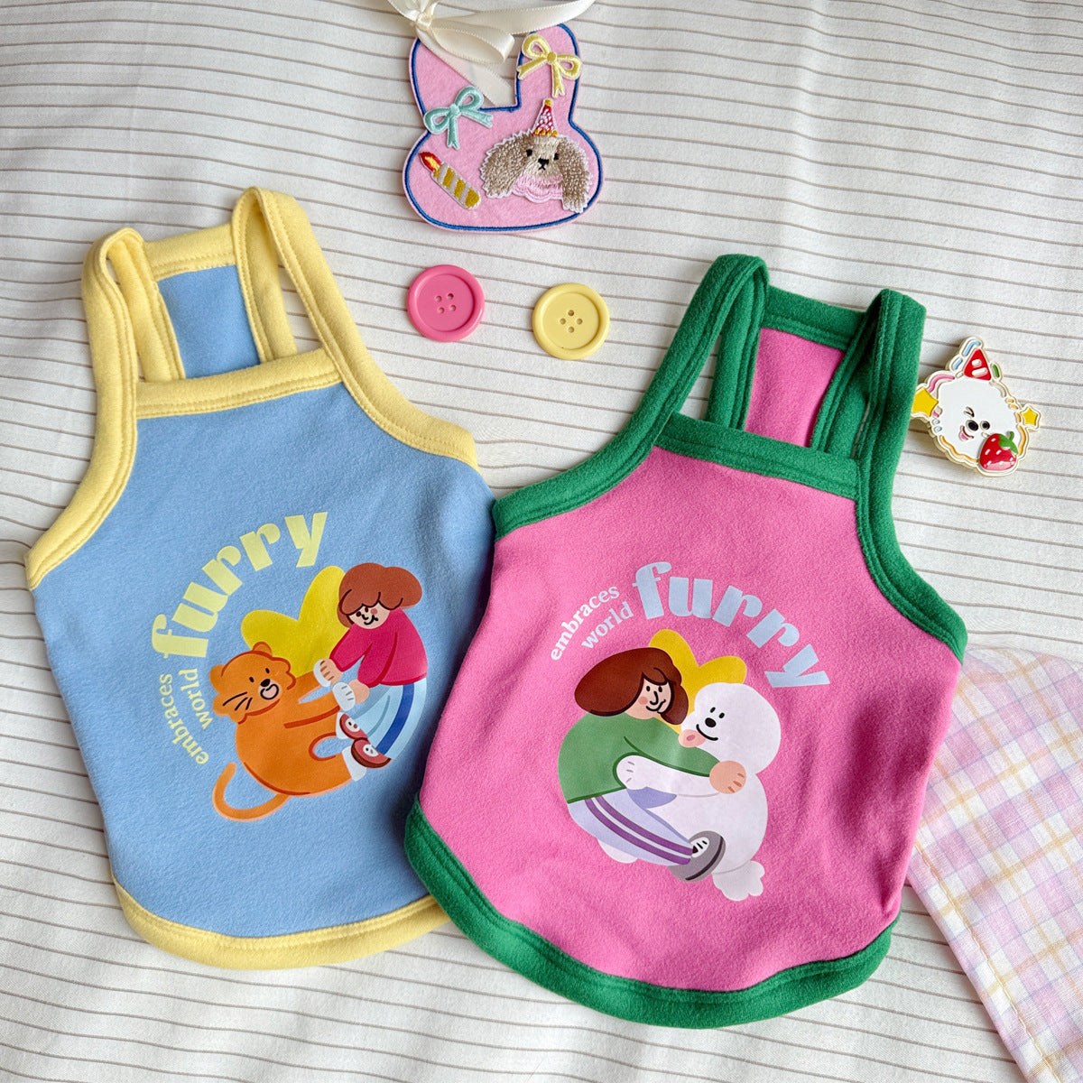Strap top and princess dress for small pets for dogs and cats, image 2