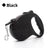 Retractable dog lead in black, product gallery photo