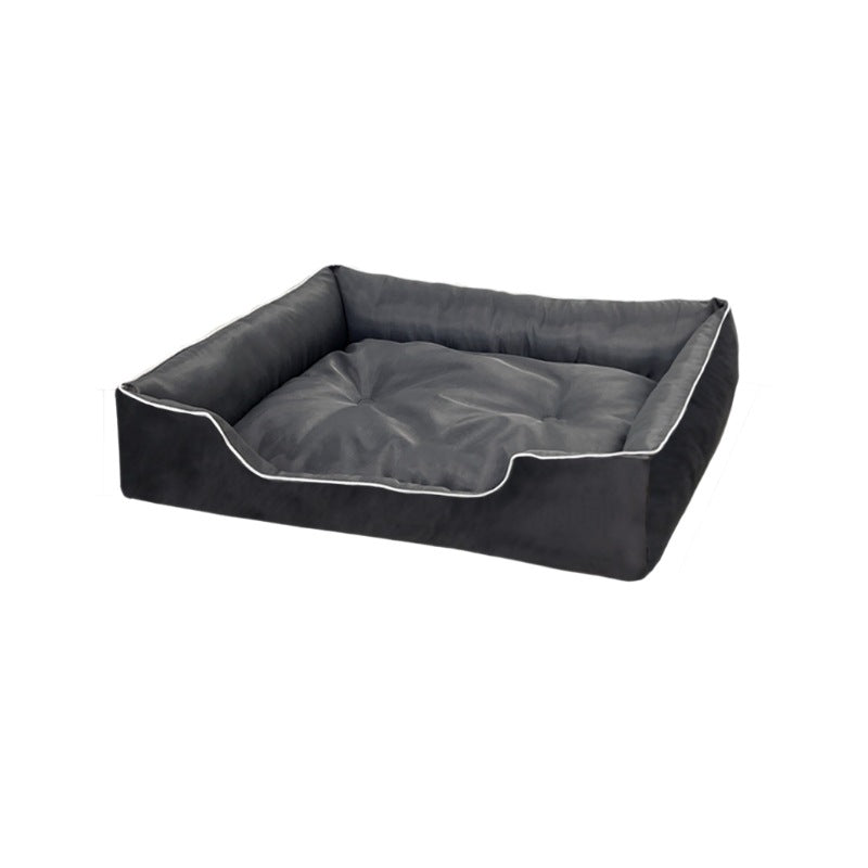 Waterproof Oxford dog crate mat with soft velvet top, photo 4 of 68