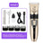 Ceramic Blade Pet Trimmer Kit with 8000 RPM Motor and Steel Combs