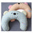 Sea salt green bear dog chin pillow in soft cotton, photo 4
