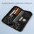 Pet Grooming Scissors Set, Straight, Curved and Serrated Shears