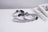 USB rechargeable LED dog collar in PVC, front view
