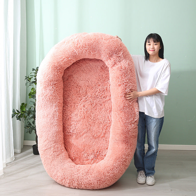Extra Large Plush Pet Bed and Sofa Mat, Removable Washable