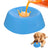 Slow Feeding Pet Lick Bowl with Non-Slip Spherical Base and Interactive Licking Ball