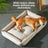 Waterproof Oxford dog bed with raised edges and soft base, photo 2