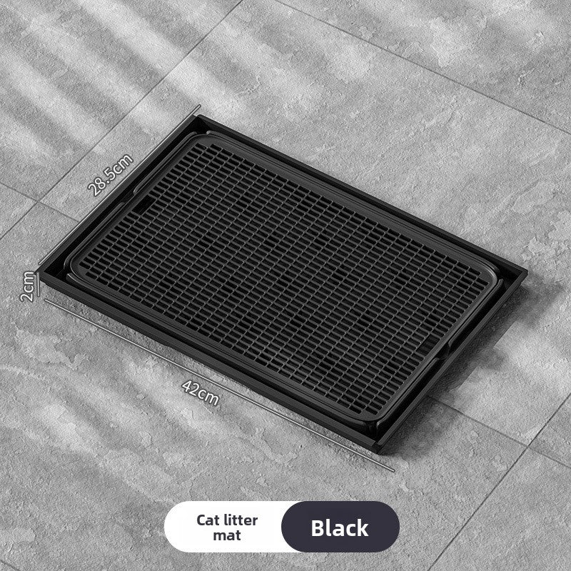 Extra Large Stainless Steel Cat Litter Box with Anti-Splash Cover
