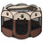 Foldable octagonal Oxford fabric pet playpen tent with mesh windows, product image 3