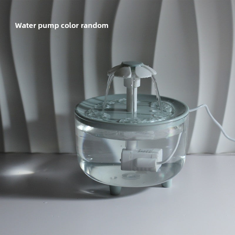 Automatic Circulation Pet Water Fountain with Multi-Stage Filter and Quiet Pump