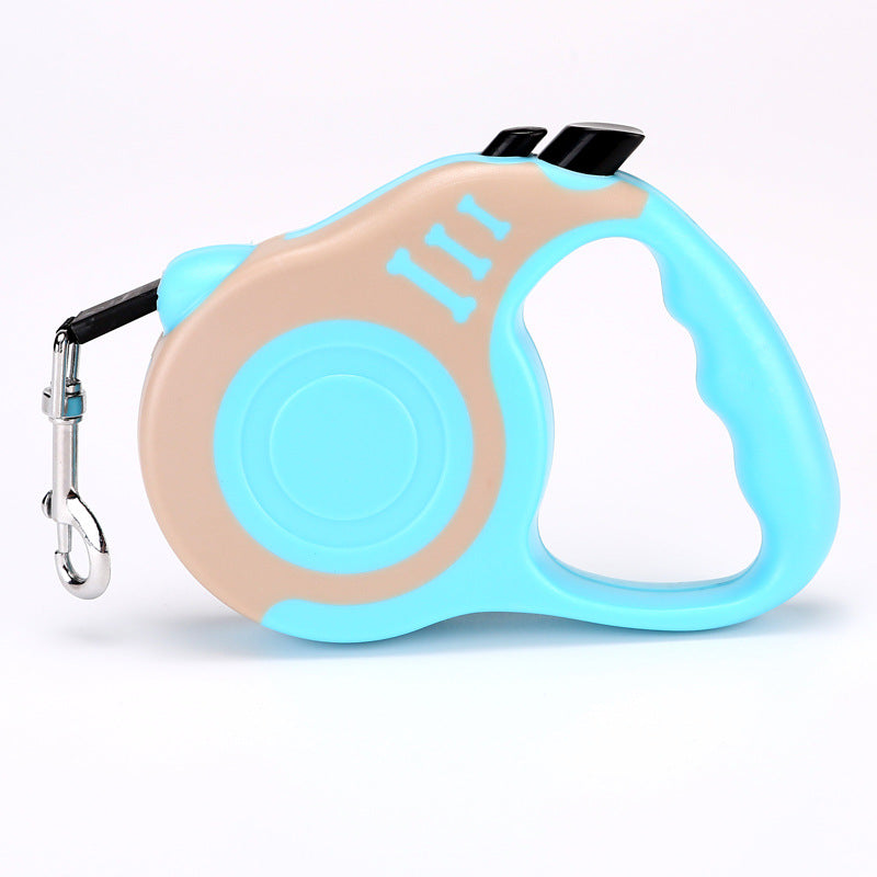 Retractable dog lead with bone print housing, product image 41