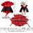 Selection of Halloween pet costumes including pirate and vampire cape