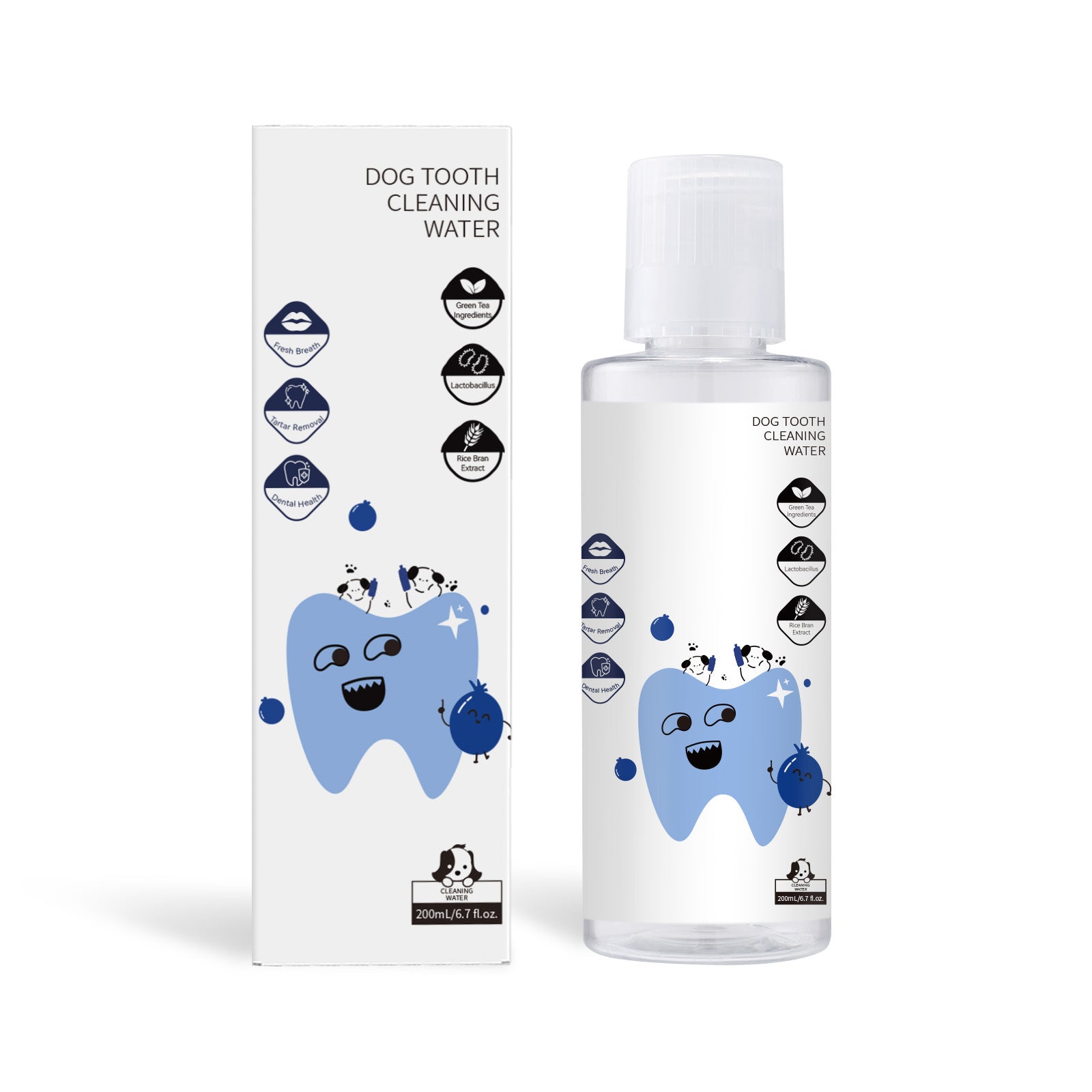 Pet Oral Rinse Water Additive for Cats and Dogs, Fresh Breath