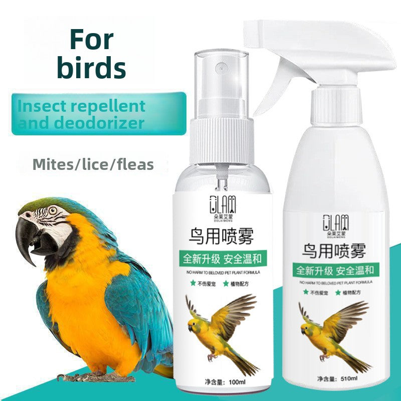 Bird Mite Repellent Spray for Cages and Perches 100ml