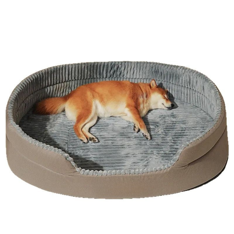 Four-season pet bed with cushion pad for dogs and cats, photo 3