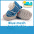 Soft sole anti slip shoes for small dogs in blue, view 3