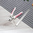 Stainless Steel Pet Nail Clippers with Wave or Curved Handle