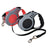 Retractable dog lead with bone-shaped handle, 2 lengths available