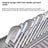 Dual Function Needle Comb for Dogs and Cats, Knot and Hair Removal