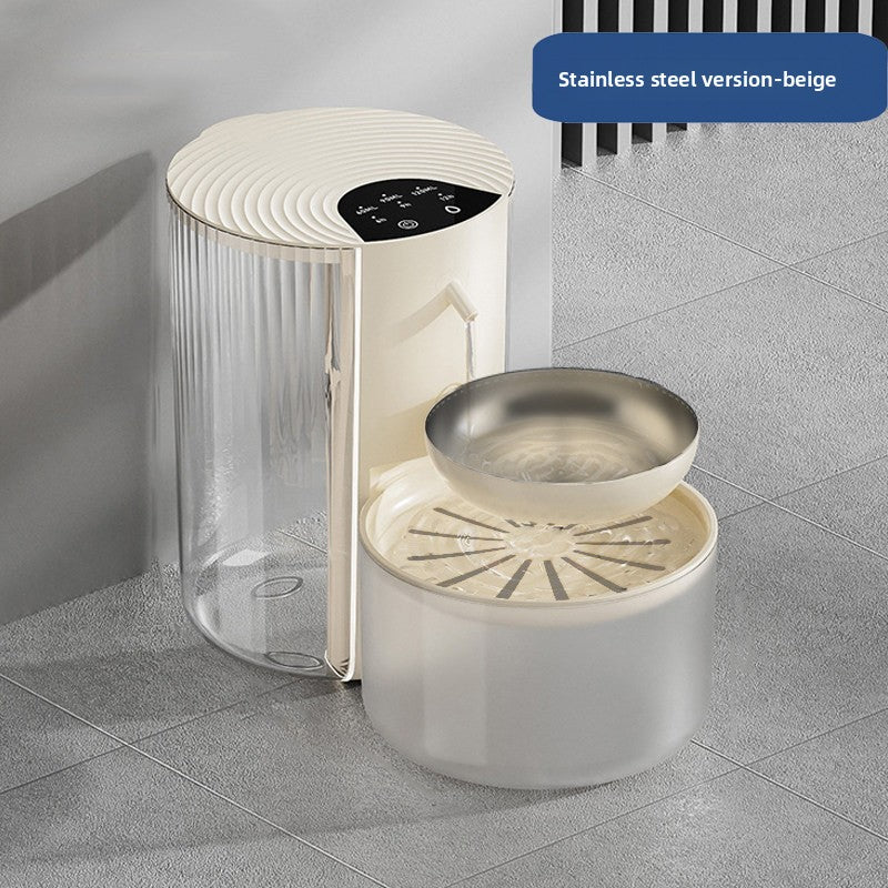 Automatic Pet Water Dispenser with Wireless Infrared Sensor and Replaceable Filter, 2L