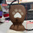 Warm dog walking glove with built-in lead, ideal for everyday use