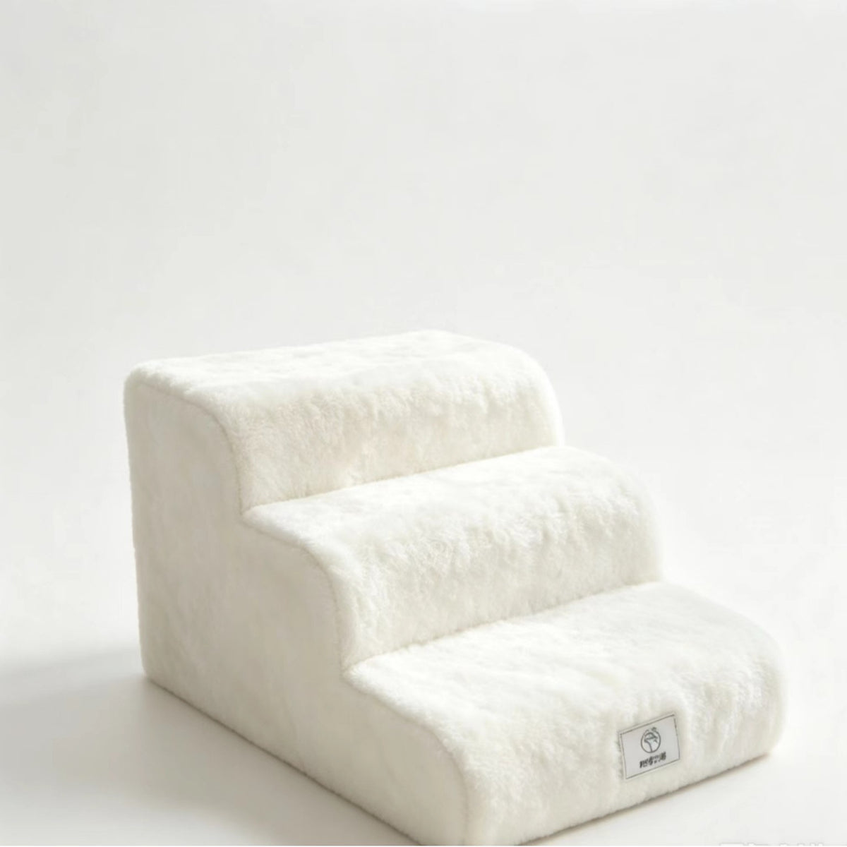 Detachable foam pet stairs with fleece cover, photo 3 of 15