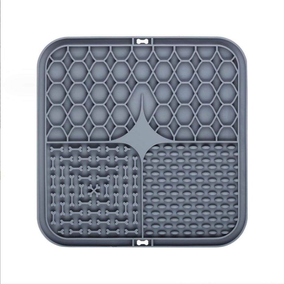 Silicone lick mat slow feeder with suction base, photo 5 of 23