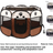 Tool-free pet enclosure for cats and dogs, product detail photo