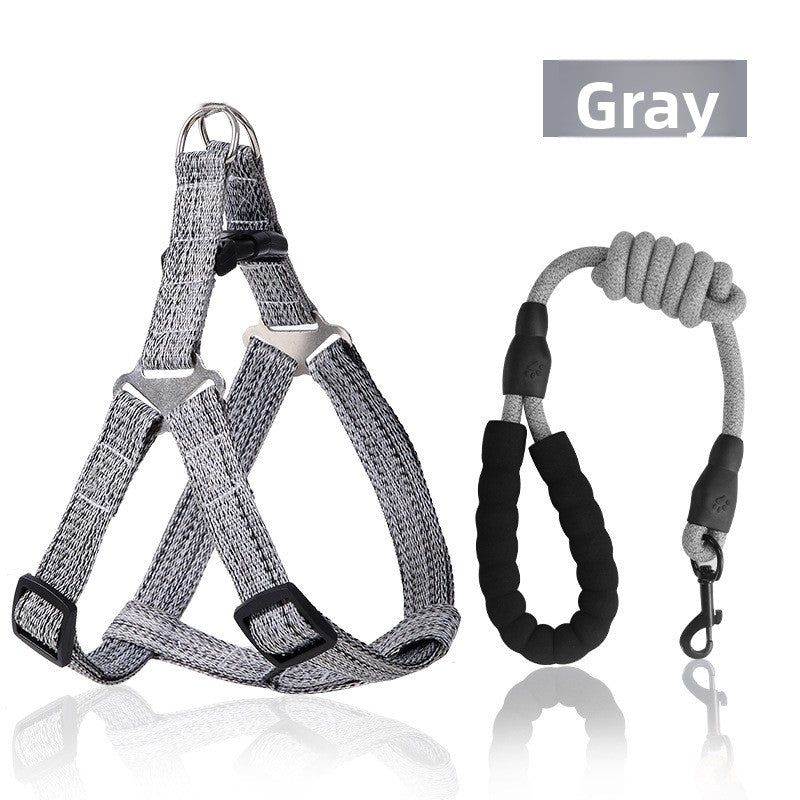 Adjustable vest harness for dogs shown in Style 2 pastel colours