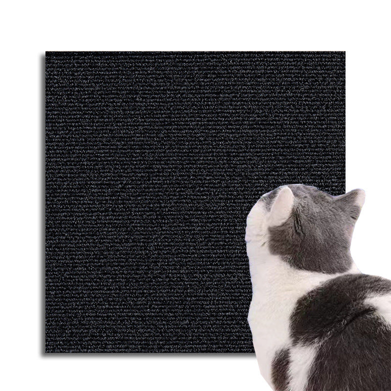 Anti-scratch cat sofa protector pad in Black, size 30 x 30cm