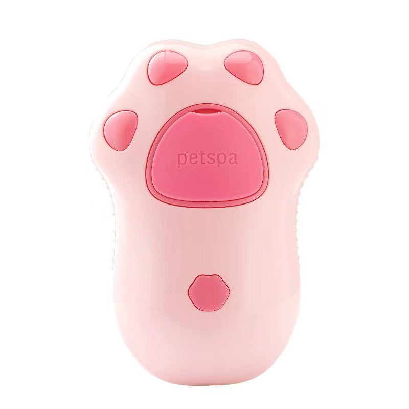Electric Pet Comb in Whale or Avocado Design, Spray Grooming Brush