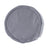 Raised round desk cat bed with grey faux fur on stand, view 13
