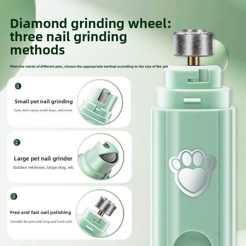 Multifunctional LED Nail Clippers for Cats and Dogs