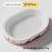 Round corrugated cat scratcher bed lounger with printed design, view 7 of 16