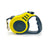 Automatic retractable dog leads shown in five bright colours